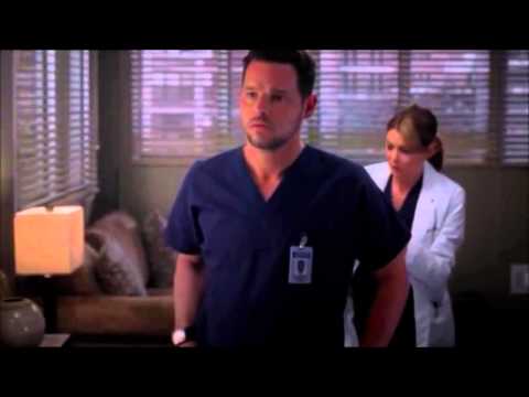 Grey's Anatomy 9x23 Alex & Jo