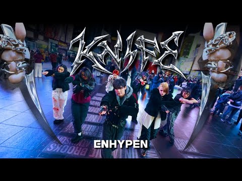 [KPOP IN PUBLIC | TIMES SQUARE | ONE TAKE] ENHYPEN (엔하이픈) - “KNIFE” Dance Cover
