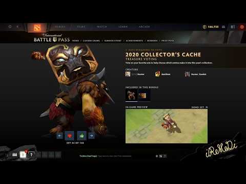 2020 Collector's Cache Treasure Voting - Part 2 - Dota2 InterNational BattlePass Ep.7