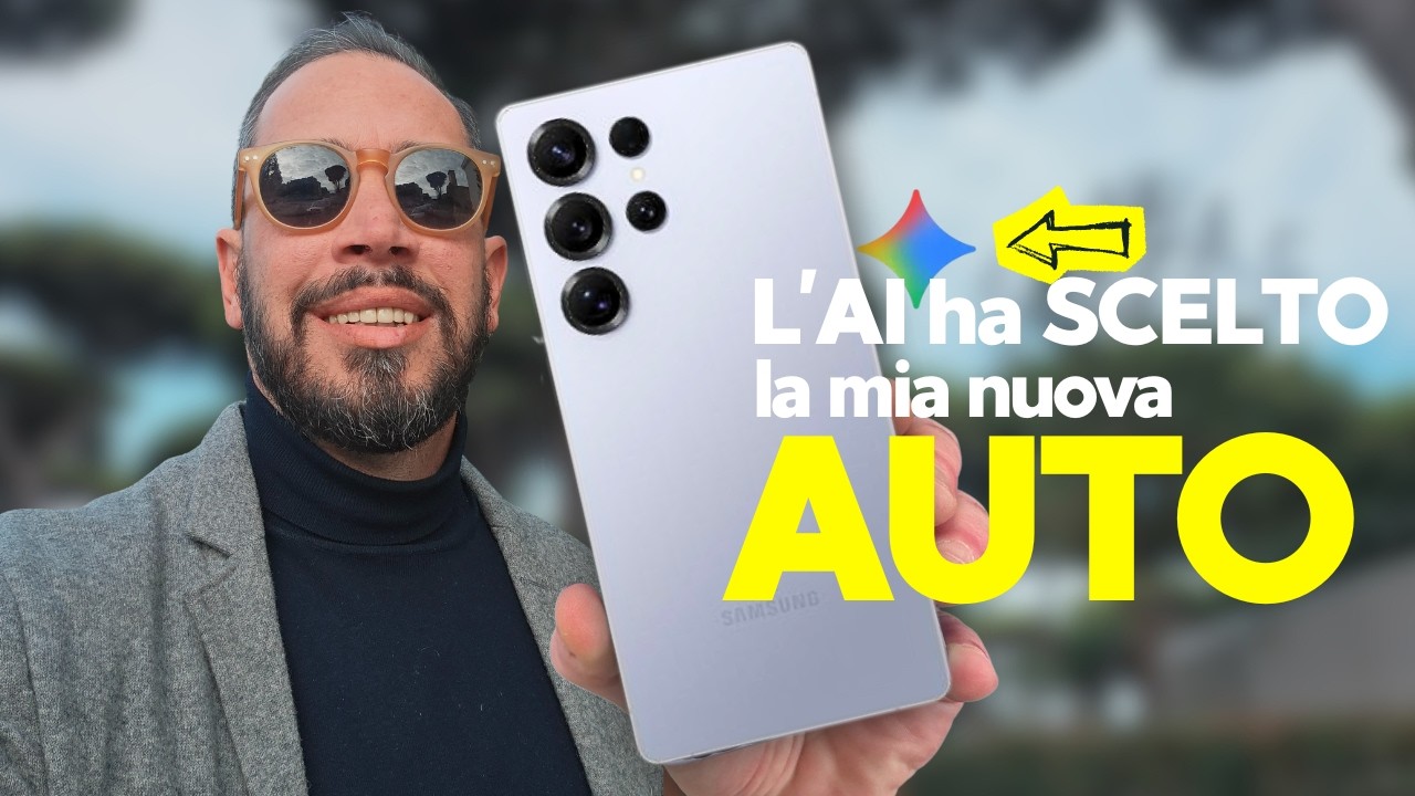S25 Ultra + Gemini: Quello che l'AI può fare è ASSURDO! (Spoiler Auto 🚗)