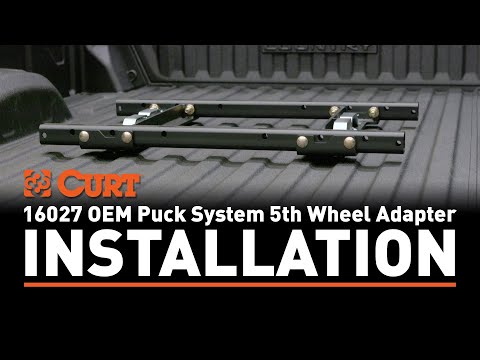5th Wheel Puck System Rail Adapter Install #16027