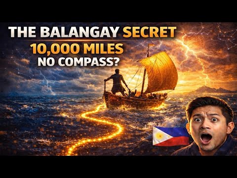 "The Balangay Boat Secret: How Filipinos Conquered 10,000 Miles Without Compasses