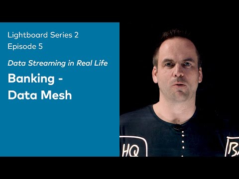 Data Streaming in Real Life: Banking - Data Mesh