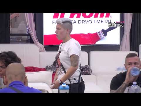 Zadruga 4 - Drama oko Careve poruke Mini, Sandra napala Erminu! - 21.06.2021.