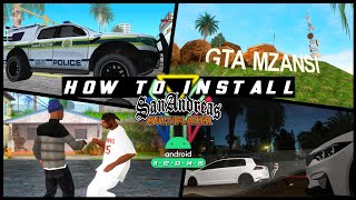 Download lagu HOW TO INSTALL GTA MZANSI ONLINE MOBILE | ANDROID 11 - 15 mp3