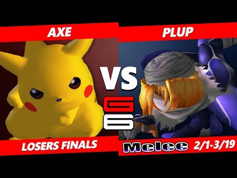 Genesis 6 SSBM - PG | Plup (Sheik) Vs. Tempo | Axe (PIkachu) Smash Melee Tournament Losers Finals