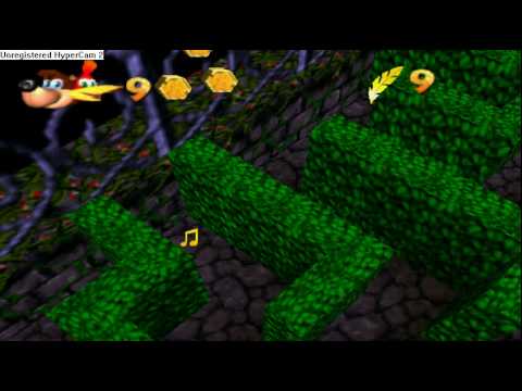 Banjo-Kazooie Walkthrough: Mad Monster Mansion Part IV (Music Note Challange)