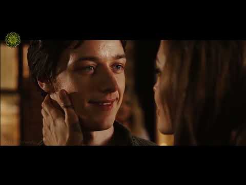 Wanted Kiss Scene : Angelina Jolie kisses James McAvoy