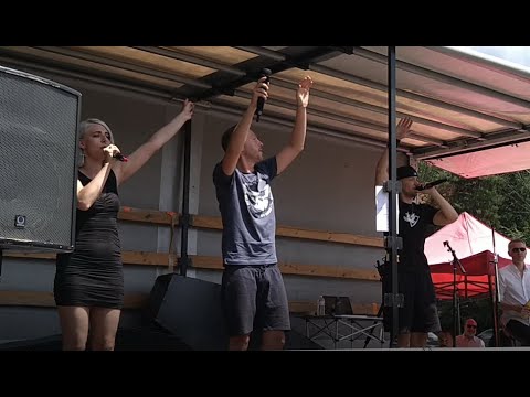 Wir könnten - Live in Stopp Ramstein 2022 mit Kilez More, ÄON, MORGAINE  (Handyvideo)