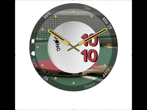 PingPong - Watch Face