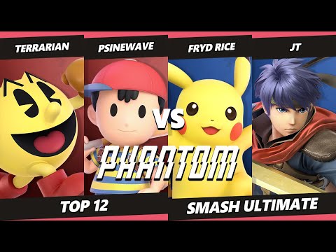 Phantom 2022 Top 12 - Terrarian & Psinewave Vs. Fryd Ryce & JT - SSBU Ultimate Tournament