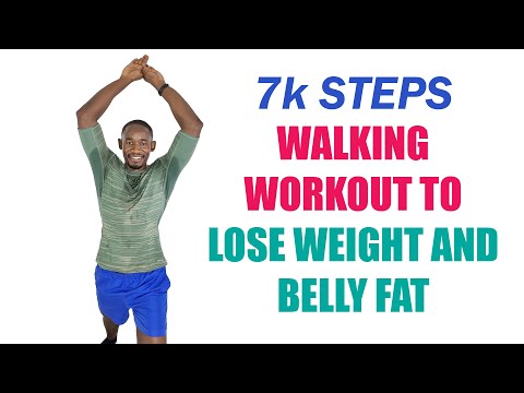 10000 Steps INTENSE Walk at Home Cardio Workout Melt 700 Calories