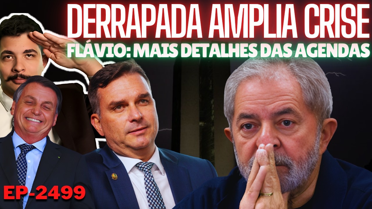 A “Derrapada” de Lula AMPLIA a Crise + Flávio: Mais DETALHES das Agendas + Um FIM nos Amigos do Rei.