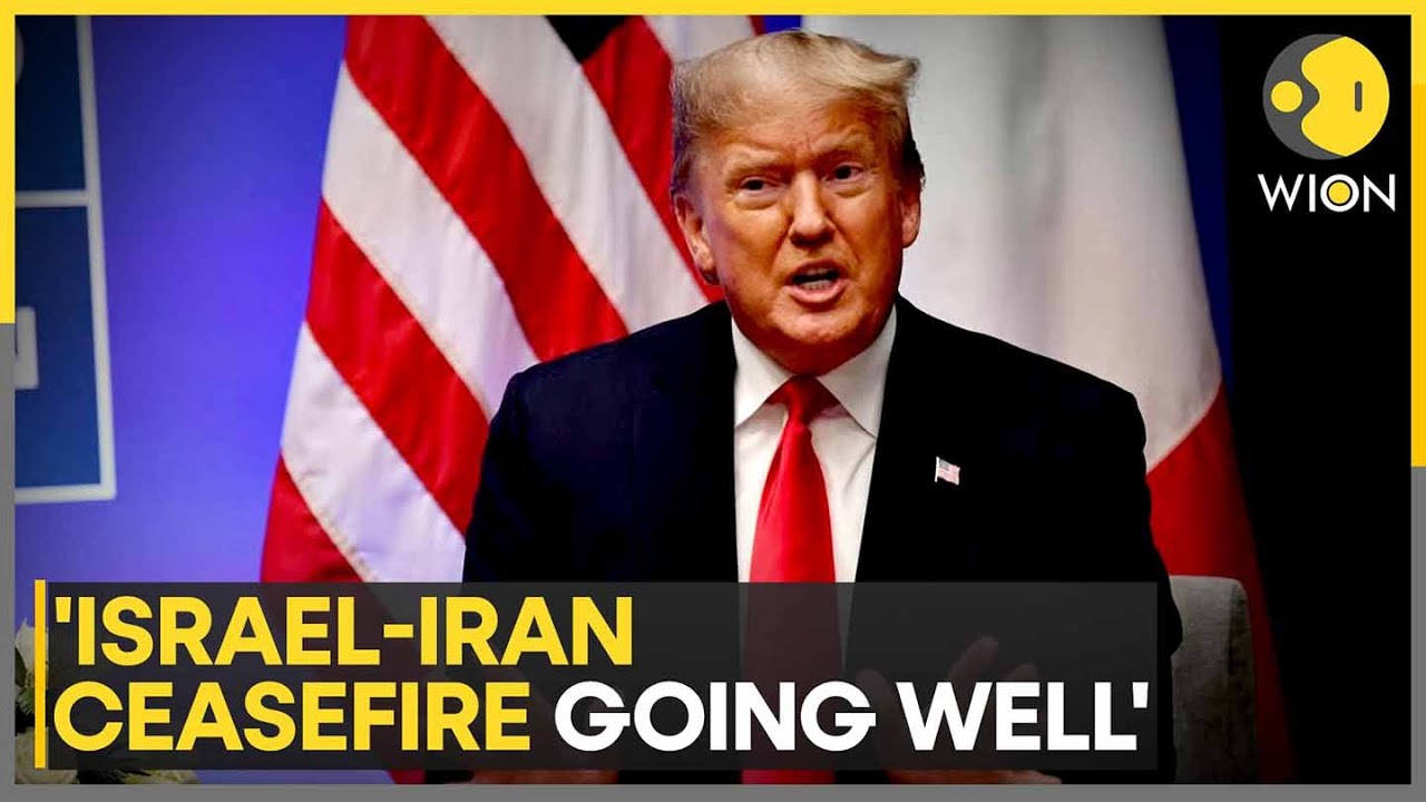 NATO Summit 2025: Donald Trump Speaks After Israel-Iran Truce | World News | WION