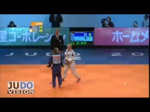 JUDO 2009 World Championships: Telma Monteiro (POR) - Morgane Ribout (FRA)