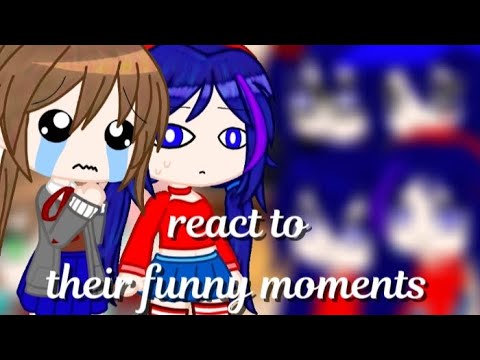DDLC&MISIDE react to their funny moments||No part 2||For fun 😊