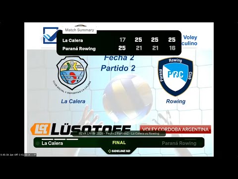 LNVM 2026 - Fecha2 Partido2 - La Calera vs Rowing - Parte1 (CAM1 HD)