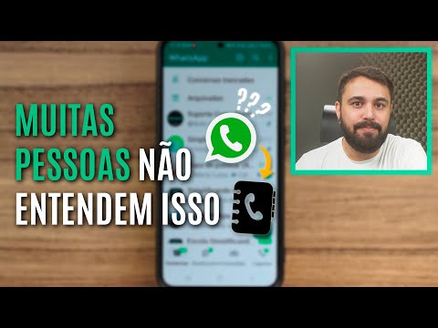 COMO FUNCIONA A LISTA DE CONTATOS DO WHATSAPP