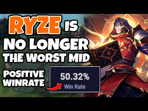 Ryze no longer has a negative winrate. And that's a big deal. | Challenger Ryze 13.1