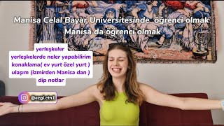 Manisa Celal Bayar Üniversitesi'nde Okumak🫡 Manisa'da Öğrenci olmak 🤔(