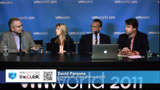 David Parsons and Siki Giunta of CSC - VMworld 2011 - theCUBE