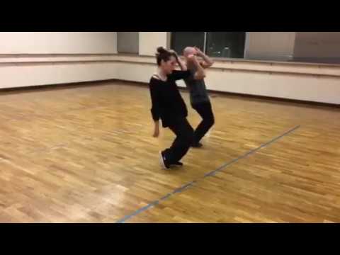 Jive choreography- phrasing with flicks and kicks