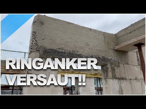 Ring beam finished and completely ruined | House Construction Blog #63