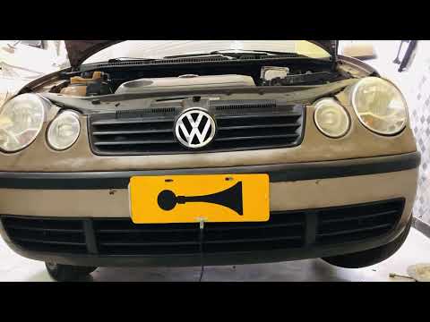 POLO, instalação de Buzina BZM B1000 tipo paquerinha (original)
