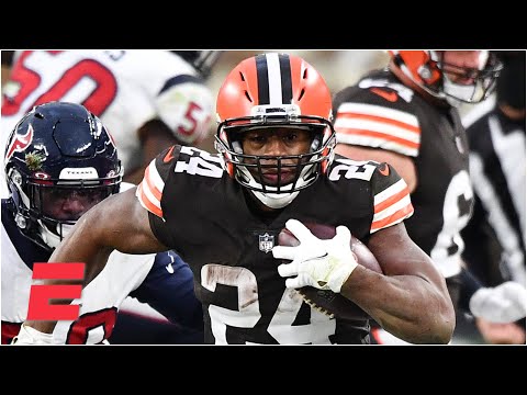 為什麼 Nick Chubb 沒直接衝向達陣，而是跑出界線？NFL 關鍵分析！ (Why did Nick Chubb run out of bounds instead of extending the Browns' lead vs. the Texans? | KJZ)