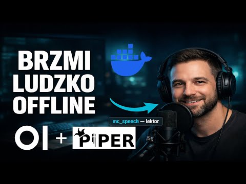 Open WebUI PRZEMÓWIŁ! Piper TTS i Idealny Polski Głos Lokalnego AI | Homelab #10