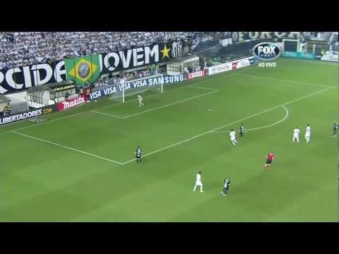 Santos 0 x 1 Corinthians 13/06/2012 - Melhores Momentos Copa Santander Libertadores