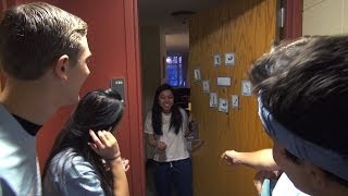 A Boston College Minute: Door by door