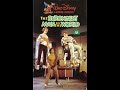 The Strongest Man In The World UK VHS Opening Disney 1986