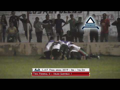 Tiro Federal 0 - Velez Sarfield 1 (LAF - Anual 2019) - Fina Ida
