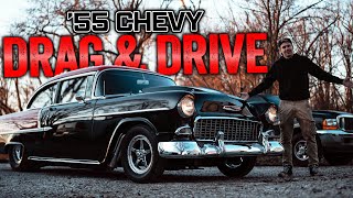 Papaw Goes for a Ride in Our New Drag and Drive ‘55 Chevy!
