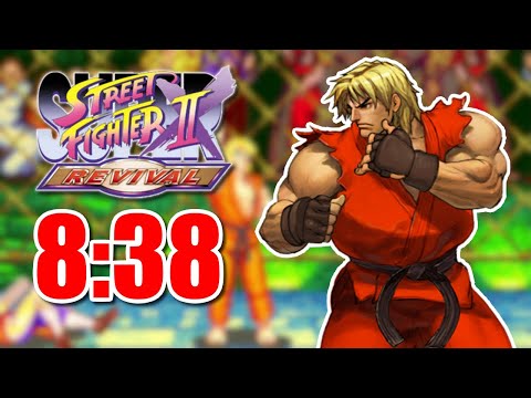 Super Street Fighter 2 Turbo Revival GBA Speedrun in 8:38 (World Record)