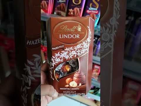 Lindt Lindor Hazelnut #shortfeed #lindtchocolate #trendingonshorts #ytshorts #uae #viralfood #food