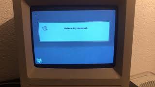 Macintosh SE/30 booting