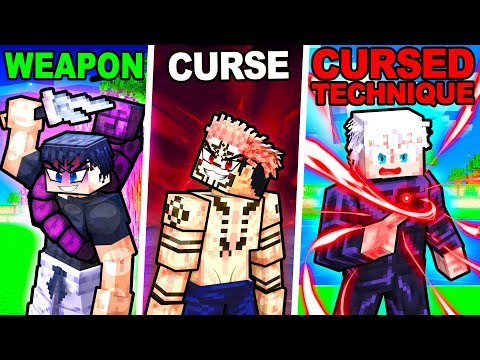 KanesAce - First To Become The STRONGEST in JUJUTSU KAISEN Minecraft Wins!