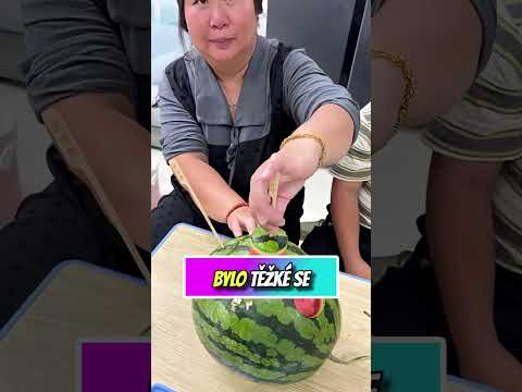 Melounová rodinka! 🍉🤣👨‍👩‍👧