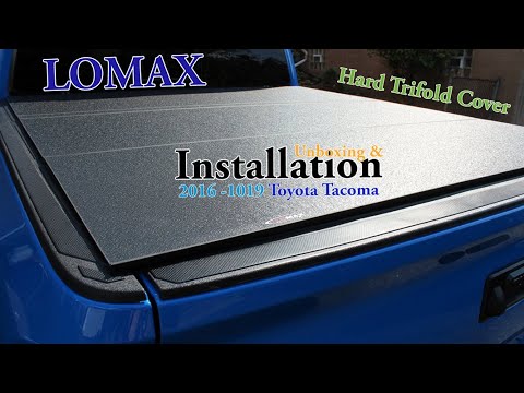Lomax Hard Trifold Tonneau Cover Installation