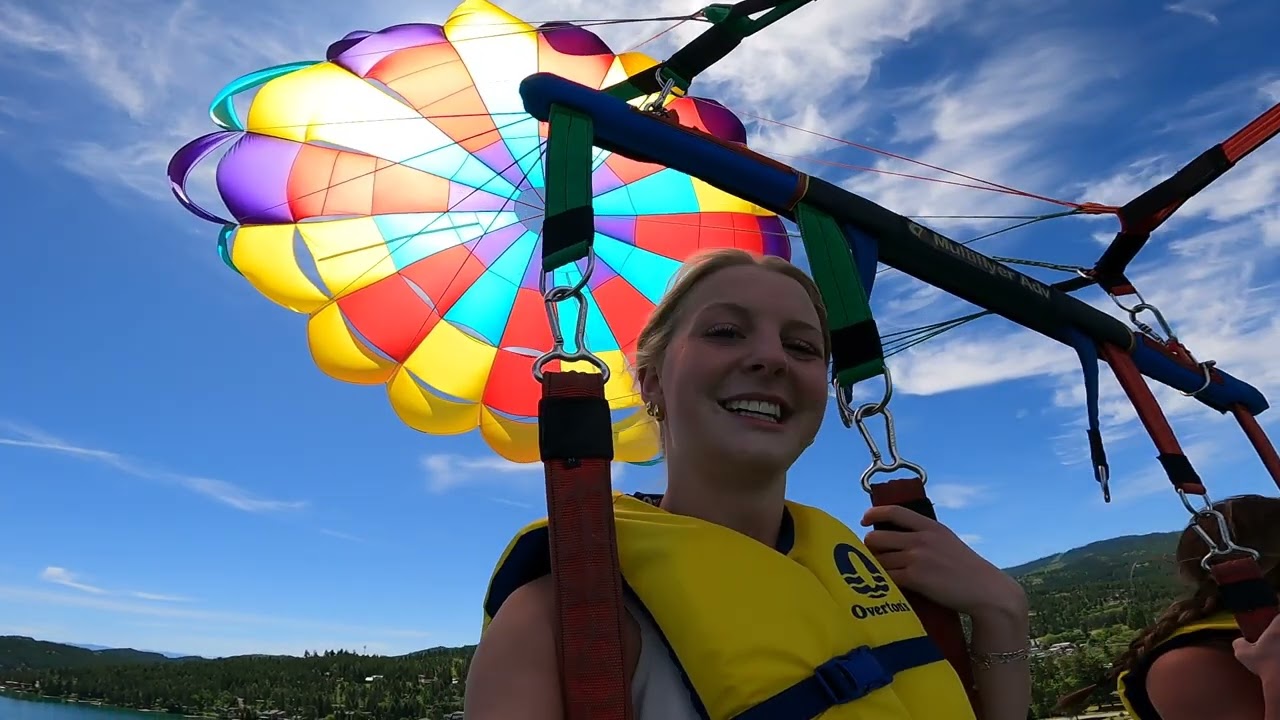Big Sky Parasail on YouTube — Flathead Lake adventure