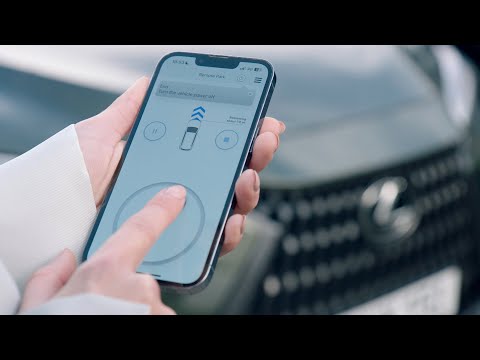 How to exit a parking space with the Remote Park App | LEXUS EUROPE