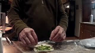 Quick Hand Pressed Scallion Pancakes (Full)