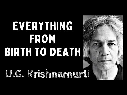 U G Krishnamurti - Discussion On Everything | UG Krishnamurti VIDEOS