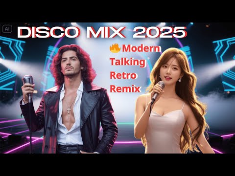 🎧 Modern Talking Remix 2025 – Dancing With Thunder | Disco Mix 80s Retro Style