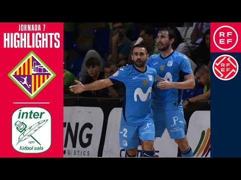 Resumen #PrimeraDivisiónFS | Illes Balears Palma Futsal 2-5 Movistar Inter | Jornada 7