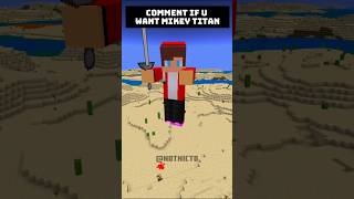 Download lagu HOW TO SPAWN TITAN JJ (JJ AND MIKEY) IN MINECRAFT 🥰 #shorts mp3