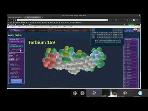 #4 Structured Atom model / Edwin Kaal / James Sorensen / David Johnson  / Robert Hawthorne
