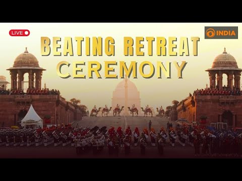 LIVE : Beating Retreat Ceremony 2026 at Vijay Chowk, New Delhi | 29th January | DD India